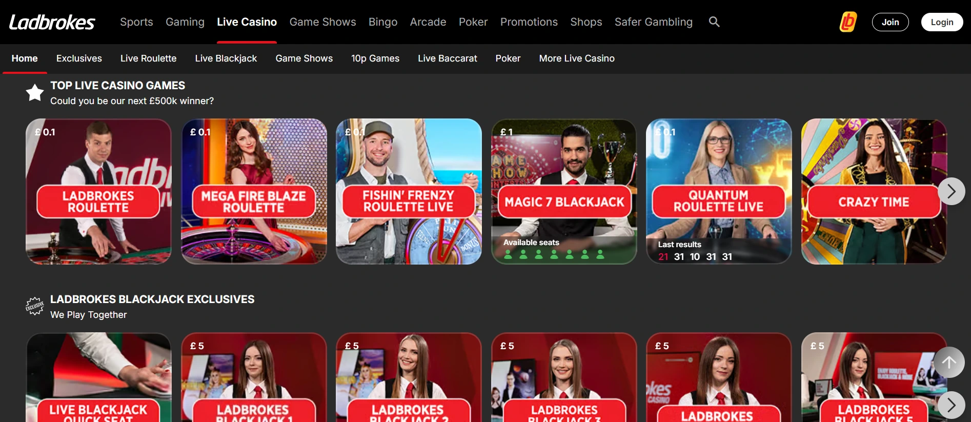 Ladbrokes sports betting